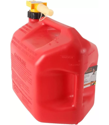 TANICA BENZINA/GASOLIO 20 LITRI -NO SPILL- ORIGINALE,EX HONDA CAN 20, con Beccuccio travasatore con funzione di interruzione aut